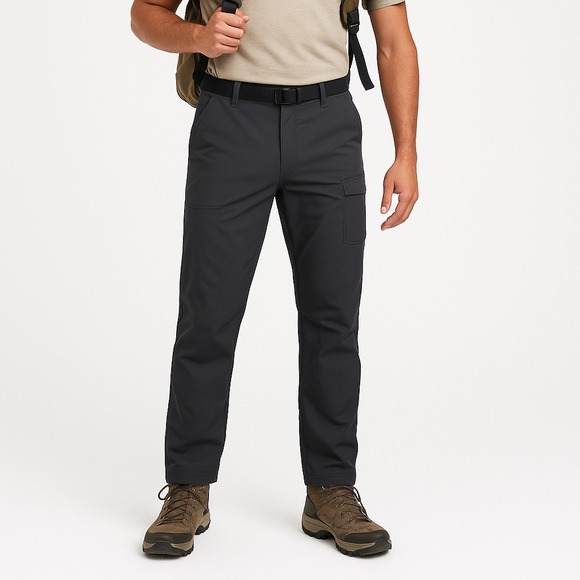 Prana Pants Mens 30x32 Gray Convertible Cargo Stretch Zion Slim Fit Nylon Hike - Picture 1 of 8